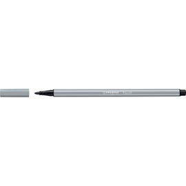 Fasermaler Pen 68 1mm Rundspitze mittelgrau Stabilo 68/89 Produktbild