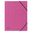 Eckspanner A4 GZ rosa Karton Exacompta 555420E (PACK=5 STÜCK) Produktbild