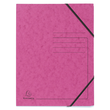Eckspanner A4 GZ rosa Karton Exacompta 555420E Produktbild
