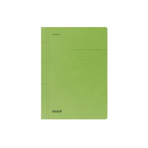 Schnellhefter A4 grün Karton Falken 80000375 Produktbild Front View L