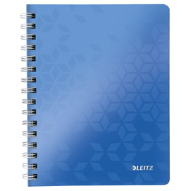 Collegeblock WOW A4 kariert blau metallic Leitz 4638-00-36 Produktbild