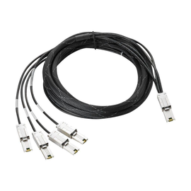 HPE Externes SAS-Kabel - 4-Lane - 4x Shielded Mini MultiLane SAS (SFF-8088) Produktbild