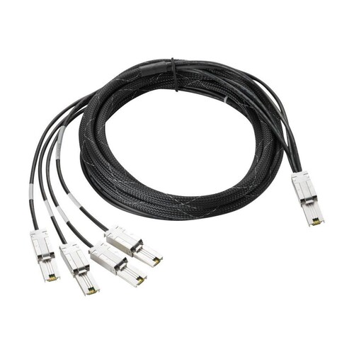 HPE Externes SAS-Kabel - 4-Lane - 4x Shielded Mini MultiLane SAS (SFF-8088) Produktbild