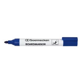 Whiteboardmarker 1,5-4mm Rundspitze blau trocken abwischbar BestStandard 3121 Produktbild