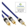 InLine Cinch/Klinke Kabel - PREMIUM - 2x Cinch Stecker an 3,5mm Klinke - 10m Produktbild