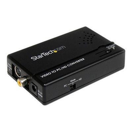 StarTech.com Composite und S-Video auf VGA Video Konverter mit Scaler - VGA zu RCA (YPbPr) Produktbild