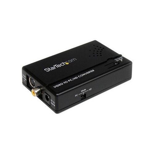 StarTech.com Composite und S-Video auf VGA Video Konverter mit Scaler - VGA zu RCA (YPbPr) Produktbild