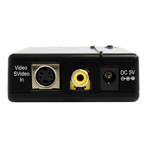 StarTech.com Composite und S-Video auf VGA Video Konverter mit Scaler - VGA zu RCA (YPbPr) Produktbild Additional View 4 L
