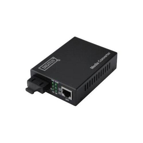 DIGITUS Gigabit Medienkonverter, RJ45 / SC Produktbild