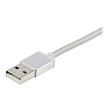 StarTech.com USB Lightning Kabel - USB-C Micro-B Laddekabel - 1m - geflochten - Silber - USB auf Lig Produktbild Additional View 3 S