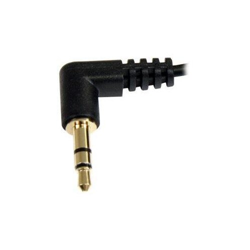 StarTech.com 30cm 3,5mm Klinke Audiokabel rechts gewinkelt Produktbild Additional View 1 L