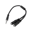 StarTech.com 4 Position to 2x 3 Position 3.5mm Headset Splitter Adapter Produktbild Additional View 1 S