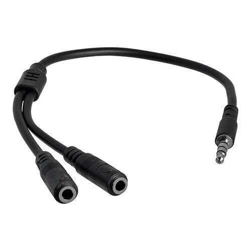 StarTech.com 4 Position to 2x 3 Position 3.5mm Headset Splitter Adapter Produktbild Additional View 2 L