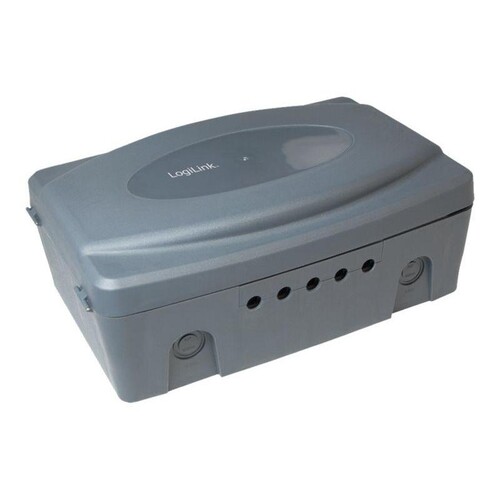 LogiLink Kabelmanagement-Box - Grau Produktbild Front View L