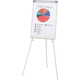 Flipchart-Tafel 68x105cm Dreibeinstativ Soennecken 1134 Produktbild