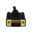 StarTech.com 1,8m aktives HDMI auf VGA Konverter Kabel - HDMI zu VGA Adapter 180cm - Schwarz - 1920x Produktbild Additional View 1 S