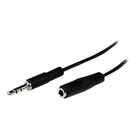 StarTech.com 1m Slim 3,5mm Klinken Stereo Verlängerungskabel Produktbild