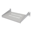 Intellinet 10" Cantilever Shelf, 1U, Shelf Depth 150mm, Vented, Max 25kg, Grey, Three Year Warranty Produktbild