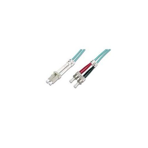 DIGITUS LWL Multimode OM 3 Patchkabel, LC / ST Produktbild Additional View 1 L