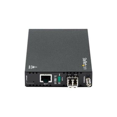 StarTech.com OAM Gigabit Ethernet Multimode LWL / Glasfaser LC Medienkonverter bis 550m Produktbild Additional View 3 L