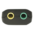 Manhattan USB-A Sound Adapter, USB-A to 3.5mm Mic-in and Audio-Out ports, 480 Mbps (USB 2.0) Produktbild Additional View 4 S