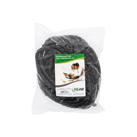 InLine Spiralband 10m - schwarz - 18mm Produktbild