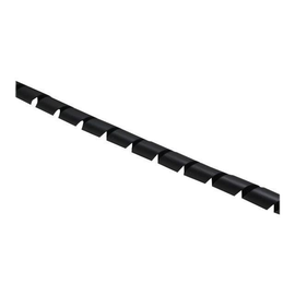 InLine Spiralband 10m - schwarz - 10mm Produktbild