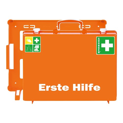 Erste-Hilfe-Koffer MT-CD 40x30x15cm orange gefüllt nach DIN 13169 Söhngen 3001155 Produktbild Front View L