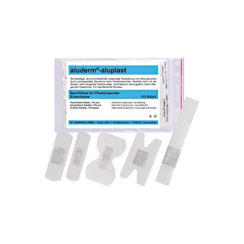 Nachfüllset für Pflasterspender Aluderm-Aluplast Söhngen 1009916 Produktbild Front View L