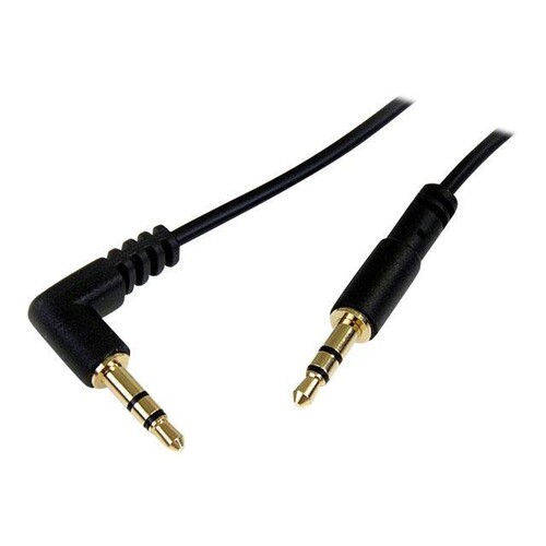 StarTech.com 1,8m 3,5mm Stereo Audiokabel rechts gewinkelt Produktbild Additional View 2 L