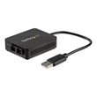 StarTech.com USB 2.0 auf LWL Konverter - 100BaseFX SC Produktbild