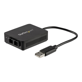 StarTech.com USB 2.0 auf LWL Konverter - 100BaseFX SC Produktbild