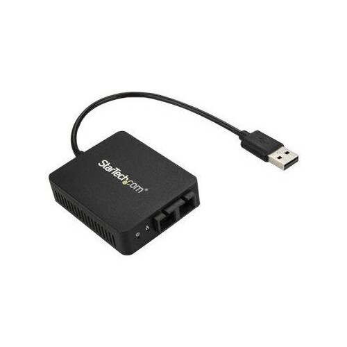 StarTech.com USB 2.0 auf LWL Konverter - 100BaseFX SC Produktbild Additional View 4 L