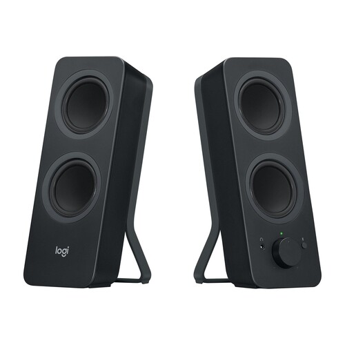 Logitech Z207 - Lautsprecher - für PC - 2.0-Kanal - kabellos - Bluetooth - 5 Watt (Gesamt) Produktbild Additional View 2 L