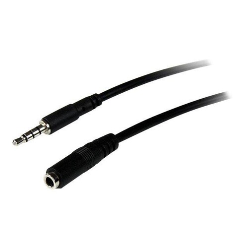 StarTech.com 2m 4 Pol. 3,5mm Klinke Verlängerungskabel Produktbild