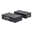 Manhattan VGA Cat5/5e/6 Extender, Extends video and audio signals up to 300m, Black, Three Year Warr Produktbild