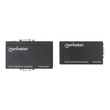 Manhattan VGA Cat5/5e/6 Extender, Extends video and audio signals up to 300m, Black, Three Year Warr Produktbild Additional View 4 S
