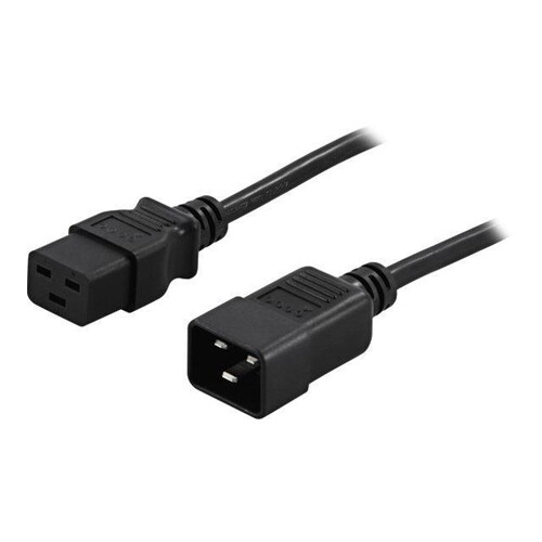 BlueWalker PowerWalker - Stromkabel - IEC 60320 C19 zu IEC 60320 C20 Produktbild Front View L