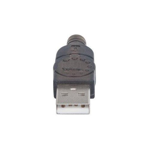 Manhattan USB-A to Parallel Printer Cen36 Converter Cable, 1.8m, Male to Male, Black, 12Mbps, IEEE 1 Produktbild Additional View 1 L