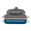 Manhattan USB-A to Parallel Printer Cen36 Converter Cable, 1.8m, Male to Male, Black, 12Mbps, IEEE 1 Produktbild Additional View 2 S