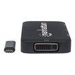 Manhattan USB-C Dock/Hub, Ports (x4): DisplayPort, DVI-I, HDMI or VGA, Note: Only One Port can be us Produktbild Additional View 3 S