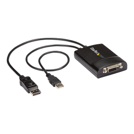 StarTech.com DisplayPort to DVI Adapter - Dual-Link - Active DVI-D Adapter for Your Monitor / Displa Produktbild
