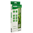 InLine Slim Audio Y-Kabel Klinke 3,5mm ST an 2x Klinke BU - 0,15m Produktbild Additional View 1 S