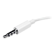 StarTech.com 4 Position Microphone and Headphone Splitter 3.5 mm 4 Pin / 4 Pole Mic and Audio Combo Produktbild Additional View 3 S