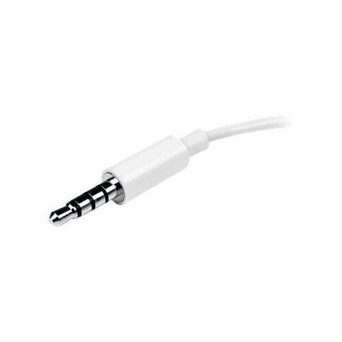 StarTech.com 4 Position Microphone and Headphone Splitter 3.5 mm 4 Pin / 4 Pole Mic and Audio Combo Produktbild Additional View 3 L