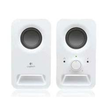 Logitech Z150 - Lautsprecher - weiß Produktbild Additional View 1 S