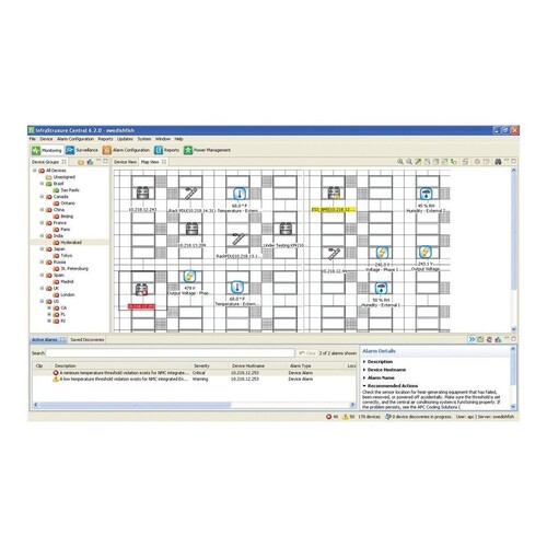 APC InfraStruXure Central Basic - Netzwerk-Verwaltungsgerät Produktbild Additional View 2 L