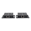 Manhattan HDMI 1080p over Ethernet Extender Kit, Up to 50m with Single Cat6 Cable, Tx & Rx Modules, Produktbild Additional View 3 S