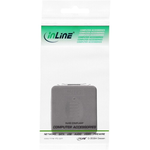 InLine eSATA auf SATA Adapter - eSATA Buchse an SATA Buchse Produktbild Additional View 2 L
