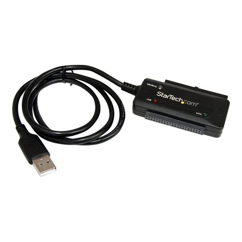 StarTech.com USB 2.0 auf SATA IDE Adapterkabel - USB2 S-ATA Adapter/ Konverter Kit - 2 x IDE (40/44p Produktbild Additional View 4 L